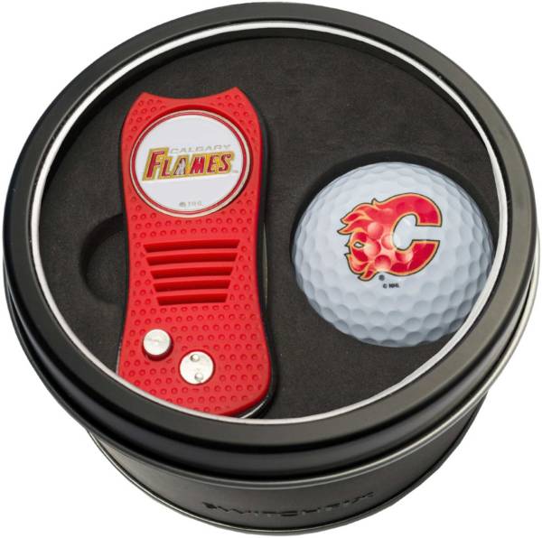 Team Golf Calgary Flames Switchfix Divot Tool and Golf Ball Set