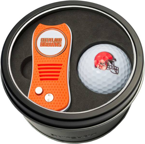 Team Golf Cleveland Browns Switchfix Divot Tool and Golf Ball Set