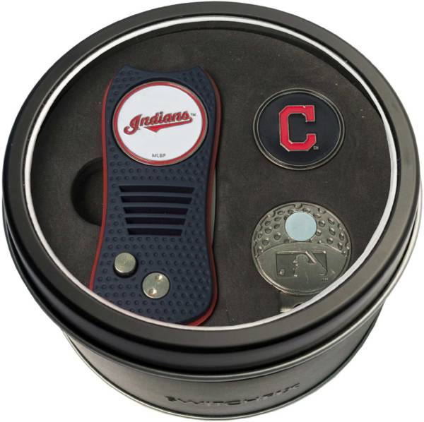 Team Golf Cleveland Indians Switchfix Divot Tool and Cap Clip Set