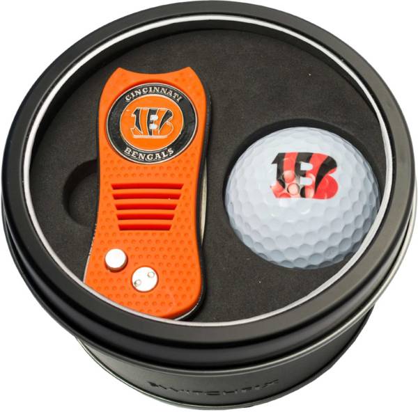 Team Golf Cincinnati Bengals Switchfix Divot Tool and Golf Ball Set