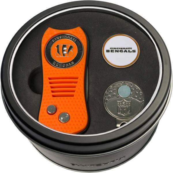 Team Golf Cincinnati Bengals Switchfix Divot Tool and Cap Clip Set