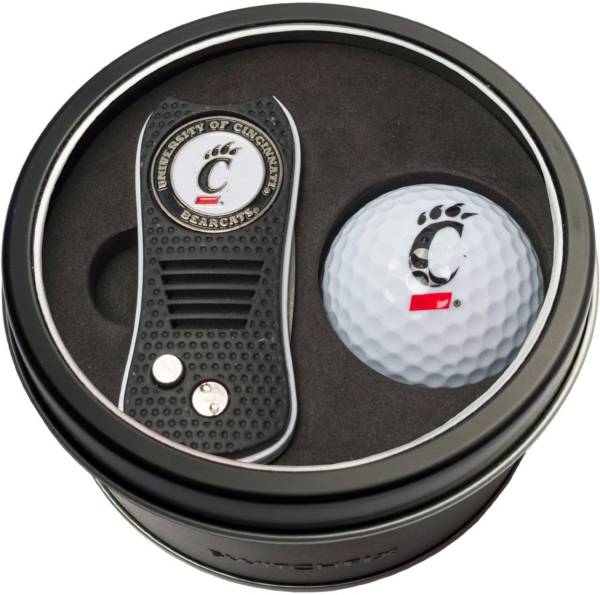 Team Golf Cincinnati Bearcats Switchfix Divot Tool and Golf Ball Set