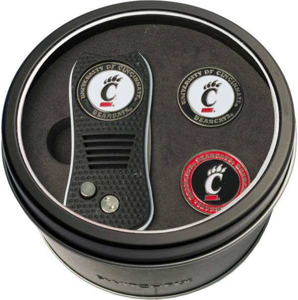 Team Golf Cincinnati Bearcats Switchfix Divot Tool and Ball Markers Set