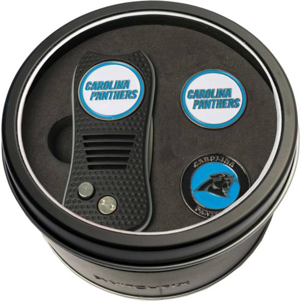 Team Golf Carolina Panthers Switchfix Divot Tool and Ball Markers Set