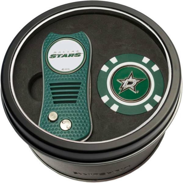 Team Golf Dallas Stars Switchfix Divot Tool and Poker Chip Ball Marker Set