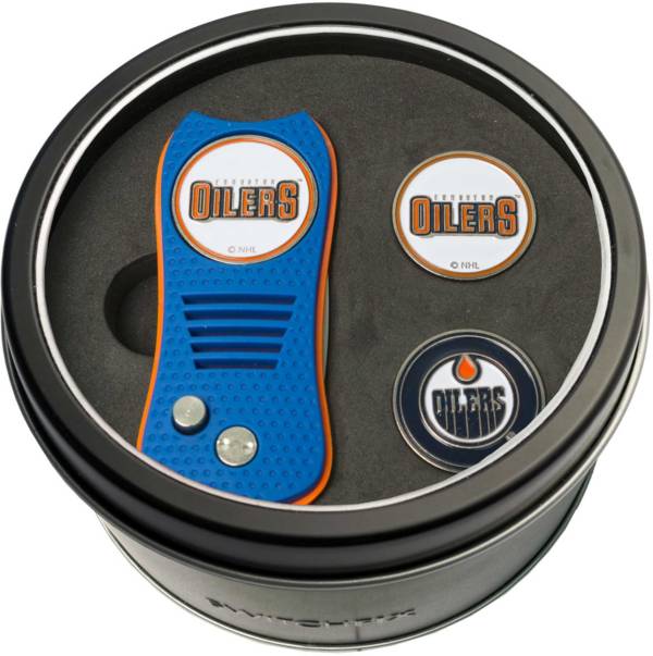 Team Golf Edmonton Oilers Switchfix Divot Tool and Ball Markers Set