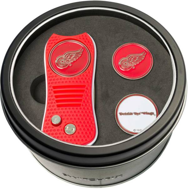 Team Golf Detroit Red Wings Switchfix Divot Tool and Ball Markers Set
