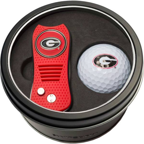 Team Golf Georgia Bulldogs Switchfix Divot Tool and Golf Ball Set