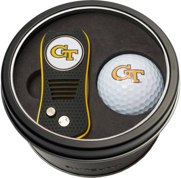 Team Golf Georgia Tech Yellow Jackets Switchfix Divot Tool and Golf Ball Set