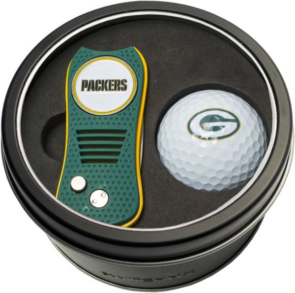 Team Golf Green Bay Packers Switchfix Divot Tool and Golf Ball Set