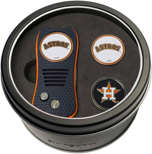 Team Golf Houston Astros Switchfix Divot Tool and Ball Markers Set
