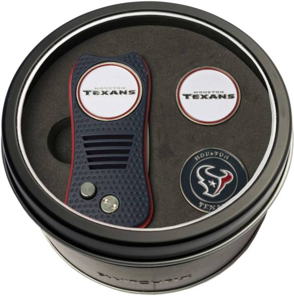 Team Golf Houston Texans Switchfix Divot Tool and Ball Markers Set