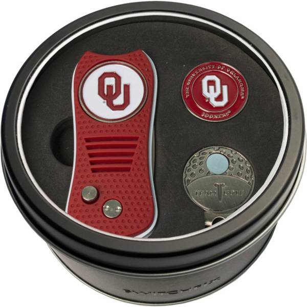 Team Golf Oklahoma Sooners Switchfix Divot Tool and Cap Clip Set