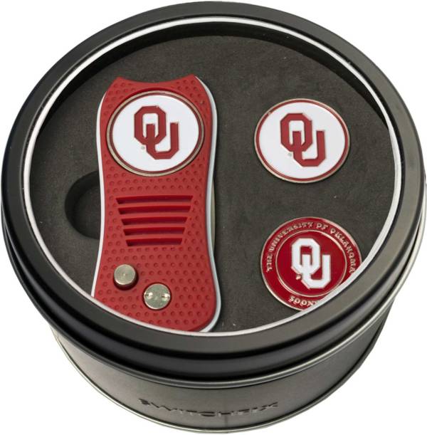 Team Golf Oklahoma Sooners Switchfix Divot Tool and Ball Markers Set product image