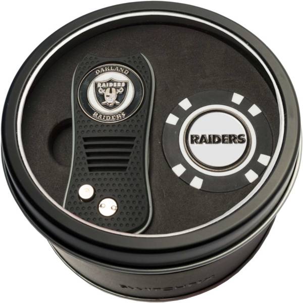 Team Golf Oakland Raiders Switchfix Divot Tool and Poker Chip Ball Marker Set product image
