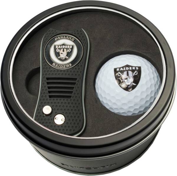 Team Golf Oakland Raiders Switchfix Divot Tool and Golf Ball Set