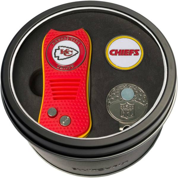 Team Golf Kansas City Chiefs Switchfix Divot Tool and Cap Clip Set