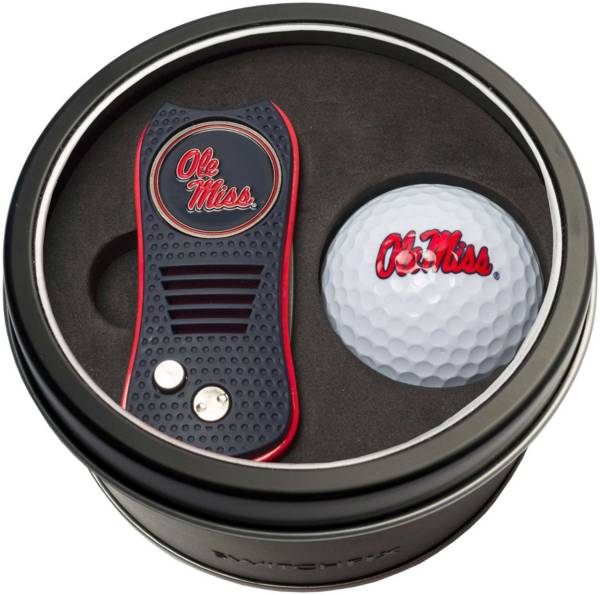 Team Golf Ole Miss Rebels Switchfix Divot Tool and Golf Ball Set