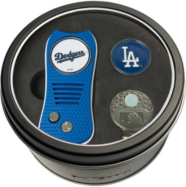 Team Golf Los Angeles Dodgers Switchfix Divot Tool and Cap Clip Set