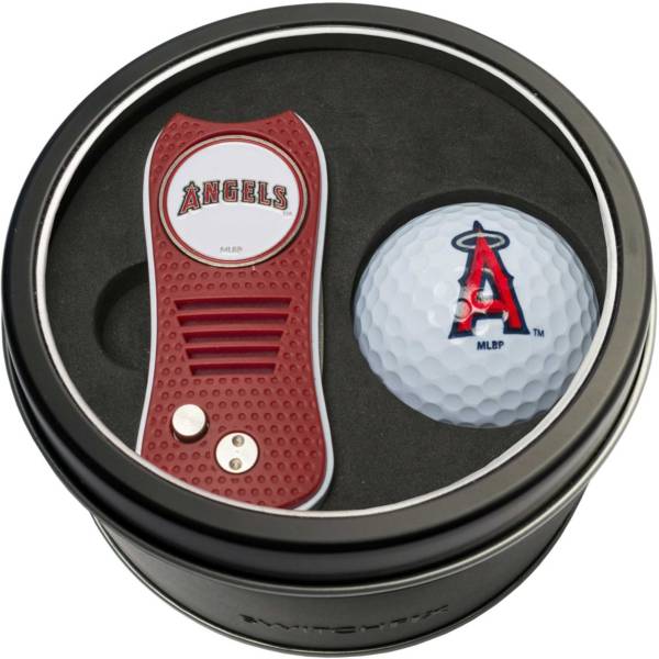 Team Golf Los Angeles Angels Switchfix Divot Tool and Golf Ball Set