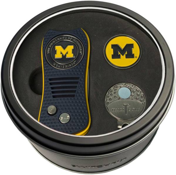 Team Golf Michigan Wolverines Switchfix Divot Tool and Cap Clip Set