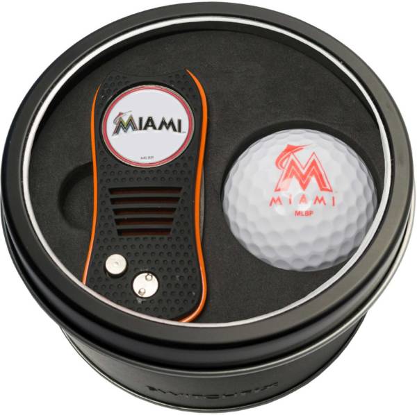 Team Golf Miami Marlins Switchfix Divot Tool and Golf Ball Set product image