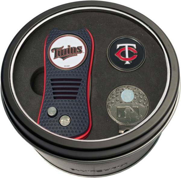 Team Golf Minnesota Twins Switchfix Divot Tool and Cap Clip Set