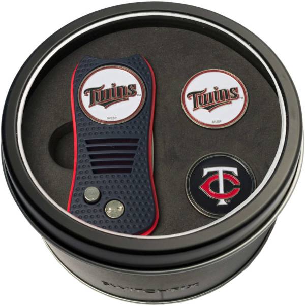 Team Golf Minnesota Twins Switchfix Divot Tool and Ball Markers Set