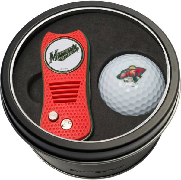 Team Golf Minnesota WildSwitchfix Divot Tool and Golf Ball Set