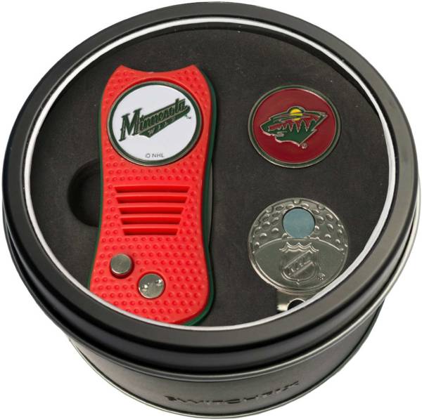 Team Golf Minnesota Wild Switchfix Divot Tool and Cap Clip Set