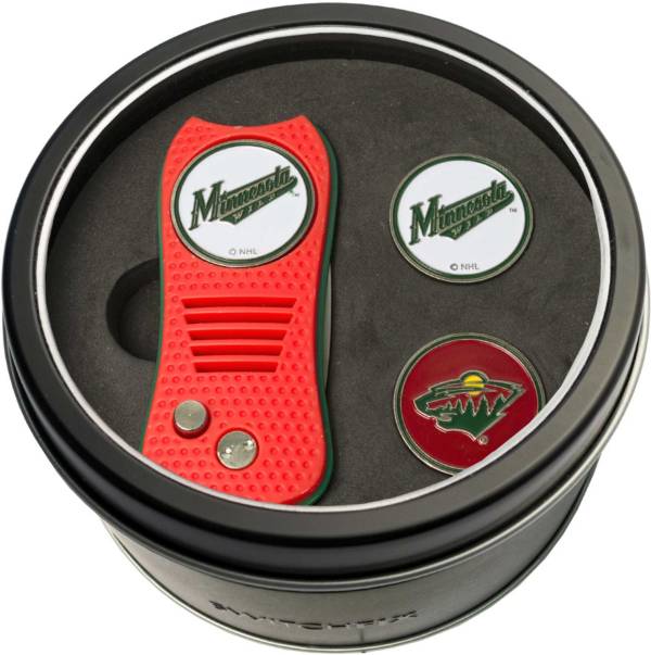 Team Golf Minnesota Wild Switchfix Divot Tool and Ball Markers Set