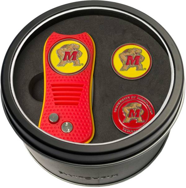 Team Golf Maryland Terrapins Switchfix Divot Tool and Ball Markers Set