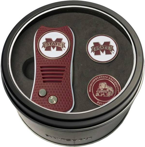 Team Golf Mississippi State Bulldogs Switchfix Divot Tool and Ball Markers Set