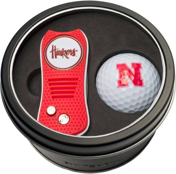 Team Golf Nebraska Cornhuskers Switchfix Divot Tool and Golf Ball Set