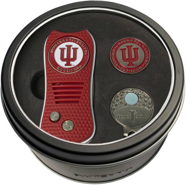 Team Golf Indiana Hoosiers Switchfix Divot Tool and Cap Clip Set