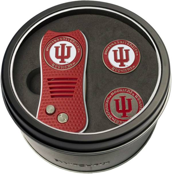 Team Golf Indiana Hoosiers Switchfix Divot Tool and Ball Markers Set