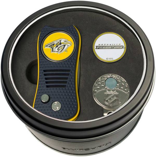 Team Golf Nashville Predators Switchfix Divot Tool and Cap Clip Set