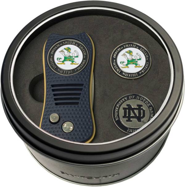 Team Golf Notre Dame Fighting Irish Switchfix Divot Tool and Ball Markers Set