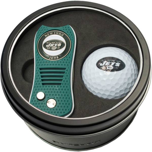 Team Golf New York Jets Switchfix Divot Tool and Golf Ball Set