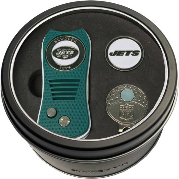 Team Golf New York Jets Switchfix Divot Tool and Cap Clip Set