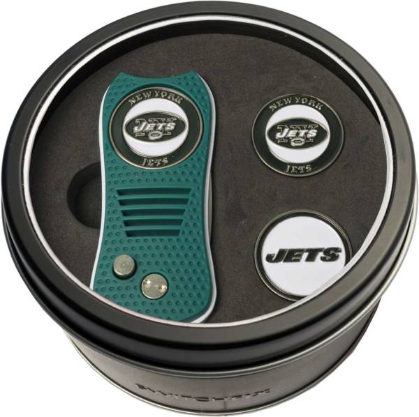 Team Golf New York Jets Switchfix Divot Tool and Ball Markers Set