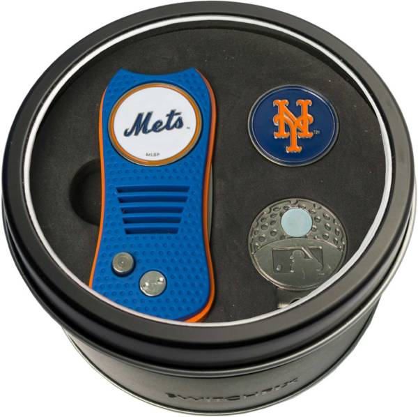 Team Golf New York Mets Switchfix Divot Tool and Cap Clip Set