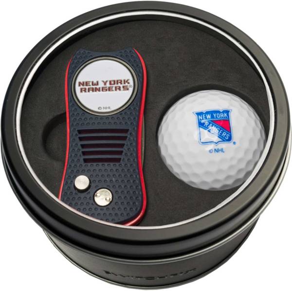 Team Golf New York Rangers Switchfix Divot Tool and Golf Ball Set