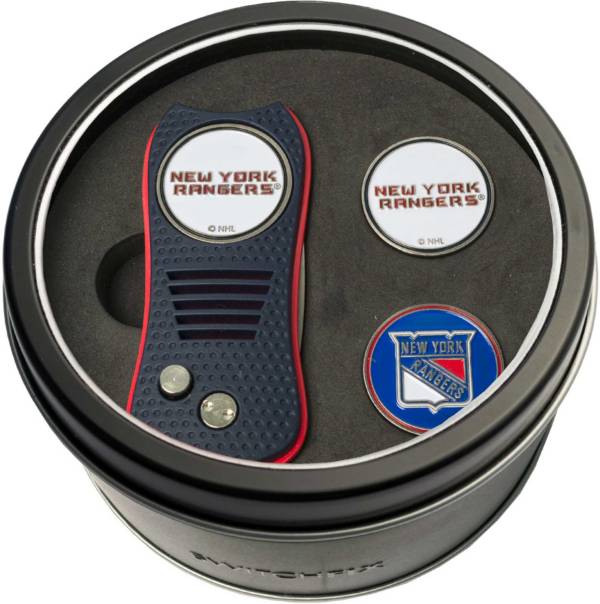 Team Golf New York Rangers Switchfix Divot Tool and Ball Markers Set