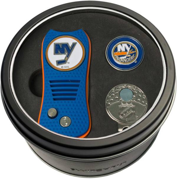 Team Golf New York Islanders Switchfix Divot Tool and Cap Clip Set