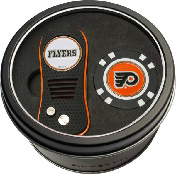 Team Golf Philadelphia Flyers Switchfix Divot Tool and Poker Chip Ball Marker Set