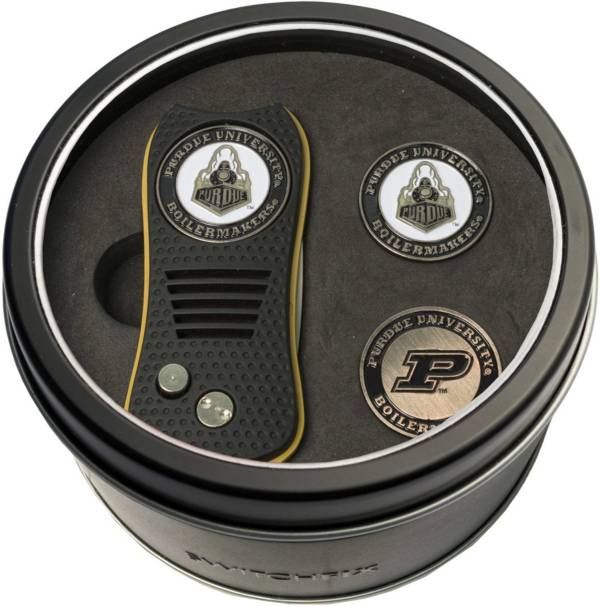 Team Golf Purdue Boilermakers Switchfix Divot Tool and Ball Markers Set