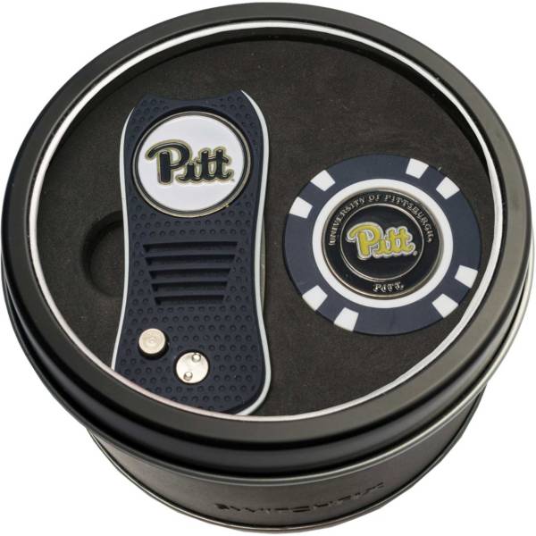 Team Golf PittPanthers Switchfix Divot Tool and Poker Chip Ball Marker Set
