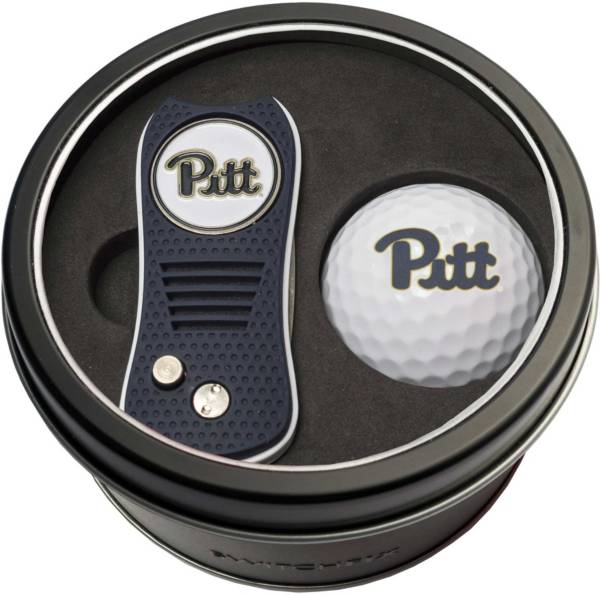 Team Golf Pitt Panthers Switchfix Divot Tool and Golf Ball Set