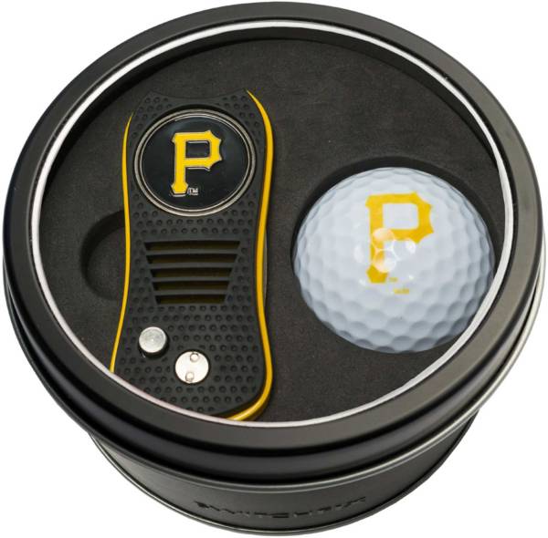 Team Golf Pittsburgh Pirates Switchfix Divot Tool and Golf Ball Set